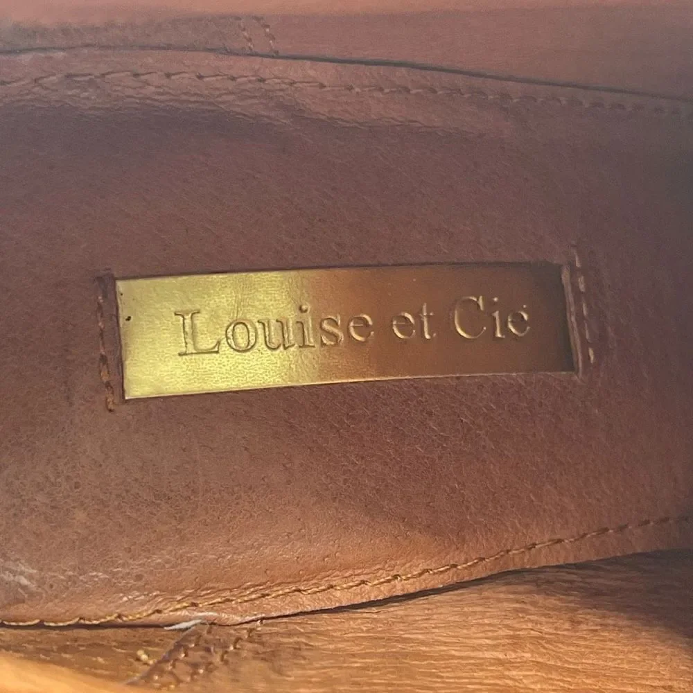 Louise et Cie rubber sole leather black booties - Women’s 6.5 / 36.5